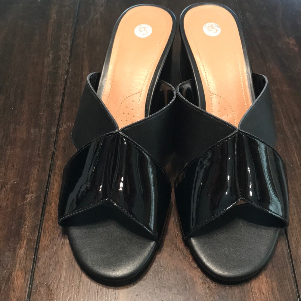 Slip on and go mules!